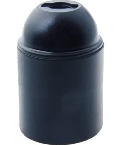 Lampfitting E27 Kunststof Zwart