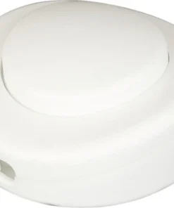 Voetschakelaar Kunststof Wit