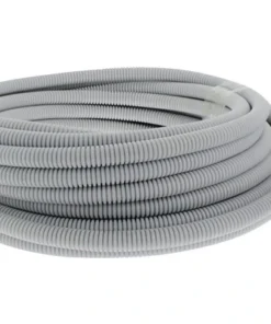 Q-LINK Flexibele Voorbedrade Buis 16 Mm 5/8" Grijs 20 M (3x2,5+1x1,5 Mm²)