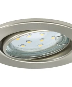 BRILONER LED Inbouwspot Set 7225 Ø 86 Mm Nikkel Mat, 3 Stuks -Binnenverlichting Verkoopwinkel DV 8 5843310 01 4c CH 20190430124654