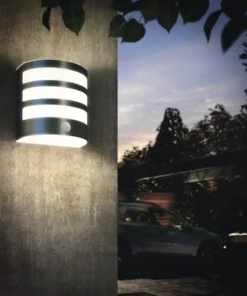 PHILIPS LED Buitenlamp Calgary Met Bewegingssensor RVS -Binnenverlichting Verkoopwinkel DV 8 5855168 04 4c DE 20150812151431