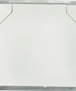 ROTH LANGE Primo Inbouw Wandcontactdoos (wcd) RA 1-voudig Met Klapdeksel Signaal Wit