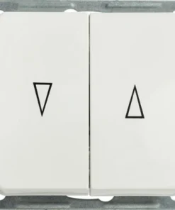 ROTH LANGE Plus Inbouw Jaloezieschakelaar Met Bedieningswipper Zuiver Wit