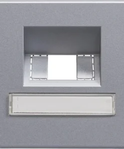 ROTH LANGE Plus Afdekplaat UAE/ISDN Zilver