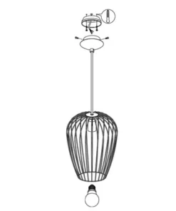 EGLO Hanglamp Newtown Ø 25 Cm Zwart -Binnenverlichting Verkoopwinkel DV 8 5881562 07 4c DE 20210211051836