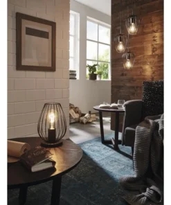 EGLO Hanglamp Newtown 3-lichts Zwart -Binnenverlichting Verkoopwinkel DV 8 5881564 03 4c DE 20210209161659