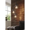 EGLO Hanglamp Newtown 3-lichts Zwart