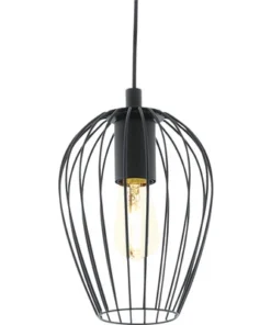 EGLO Hanglamp Newtown 3-lichts Zwart -Binnenverlichting Verkoopwinkel DV 8 5881564 07 4c DE 20210211053511