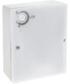 Schemerschakelaar Opbouw Grijs Spatwaterdicht