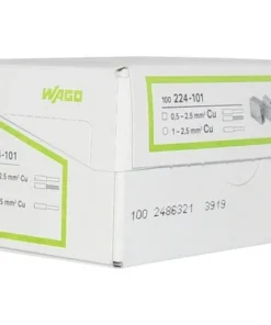 WAGO Kroonklem 224-101, 100 Stuks -Binnenverlichting Verkoopwinkel DV 8 5955046 05 4c DE 20200722221700