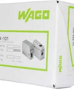 WAGO Kroonklem 224-101, 100 Stuks -Binnenverlichting Verkoopwinkel DV 8 5955046 07 4c DE 20200722221700