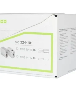 WAGO Kroonklem 224-101, 100 Stuks -Binnenverlichting Verkoopwinkel DV 8 5955046 08 4c DE 20200722221700