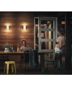 PHILIPS LED Buitenlamp Python RVS