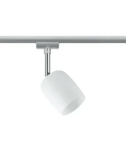 PAULMANN URail Spot Blossom Chroom Mat Satijnglas (excl. Lichtbron) -Binnenverlichting Verkoopwinkel DV 8 6008396 02 4c CH 20160402113130