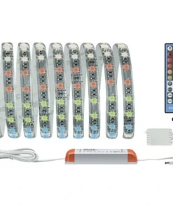 PAULMANN MaxLED 500 LED-strip Basisset RGBW 300 Cm Zilver Gecoat