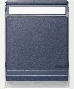 ROTH LANGE Opbouw Wandcontactdoos (wcd) 1-voudig RA IP55 Gijs/blauw Spatwaterdicht