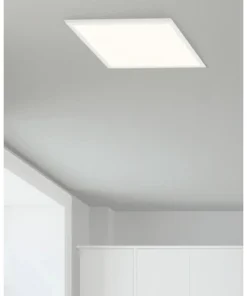 BRILLIANT LED Plafonniere Ceres 25x25 Cm Wit
