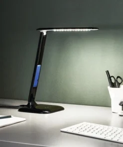 BRILLIANT LED Bureaulamp Glenn Met Touchdimmer Zwart