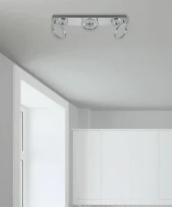 FLAIR LED Opbouwspot Adhara 3-lichts Chroom