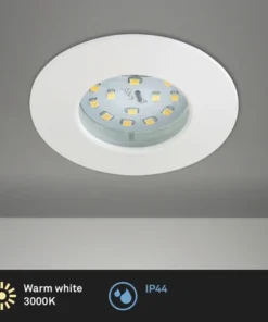BRILONER LED Inbouwspot 8311 Ø 75 Mm Wit