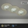 BRILONER LED Inbouwspot Set 8311 Ø 75 Mm Nikkel Mat, 3 Stuks