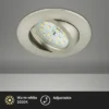 BRILONER LED Inbouwspot 8312 Ø 82 Mm Nikkel Mat