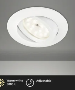 BRILONER LED Inbouwspot 8312 Ø 82 Mm Wit