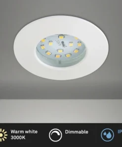 BRILONER LED Inbouwspot 8316 Ø 75 Mm Wit