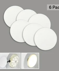 BRILONER Diffusor Voor Inbouwspots Rond, 6 Stuks