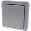 KLIKAANKLIKUIT® Draadloze Wandschakelaar Voor Buiten Enkel AGST-8800 Antraciet