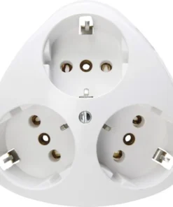 ROTH LANGE Opbouw Wandcontactdoos 3-voudig RA Polarwit