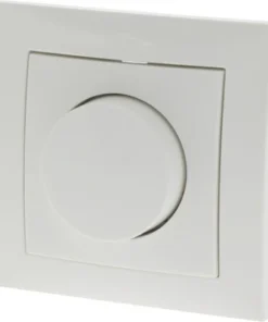 EXIN Inbouw Basiselement Dimmer Universeel 6-50 W Polarwit