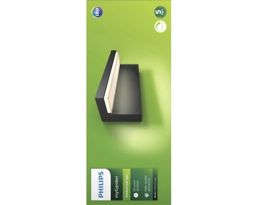 PHILIPS LED Buitenlamp Bustan Antraciet 3 PHILIPS LED Buitenlamp Bustan Antraciet - Afbeelding 3