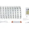 PAULMANN MaxLED 500 LED-strip Basisset Instelbaar Wit 300 Cm Zilver Gecoat