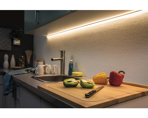 PAULMANN MaxLED 500 LED-strip Basisset Warmwit 300 Cm Zilver Gecoat 2 PAULMANN MaxLED 500 LED-strip Basisset Warmwit 300 Cm Zilver Gecoat - Afbeelding 2