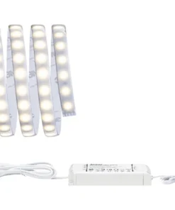 PAULMANN MaxLED 500 LED-strip Basisset Warmwit 150 Cm Zilver Gecoat
