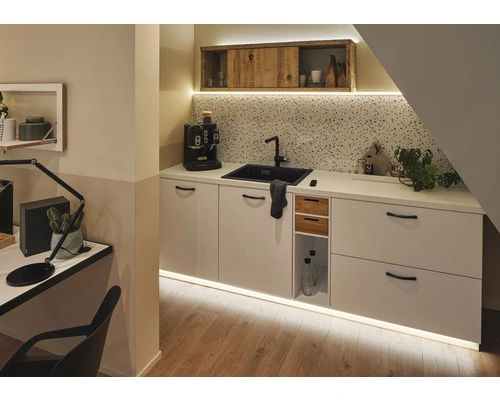 PAULMANN MaxLED 500 LED-strip Basisset Warmwit 300 Cm Zilver Gecoat 6 PAULMANN MaxLED 500 LED-strip Basisset Warmwit 300 Cm Zilver Gecoat - Afbeelding 6