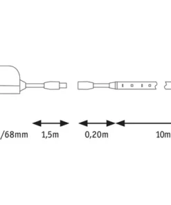 PAULMANN SimpLED LED-stripset Daglichtwit 10 M Wit Gecoat 9 PAULMANN SimpLED LED-stripset Daglichtwit 10 M Wit Gecoat -Binnenverlichting Verkoopwinkel DV 8 6406890 08 4c DE 20210914133612