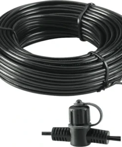 Season Lights SEASONLIGHTS Hoofdkabel Met 6 Aansluitingen 15 M, Zwart