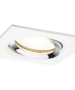 PAULMANN Inbouwspot Nova Plus 93x93 Mm Wit/chroom