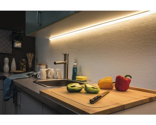 PAULMANN MaxLED 500 LED-strip Warmwit 100 Cm Zilver Gecoat 3 PAULMANN MaxLED 500 LED-strip Warmwit 100 Cm Zilver Gecoat - Afbeelding 3