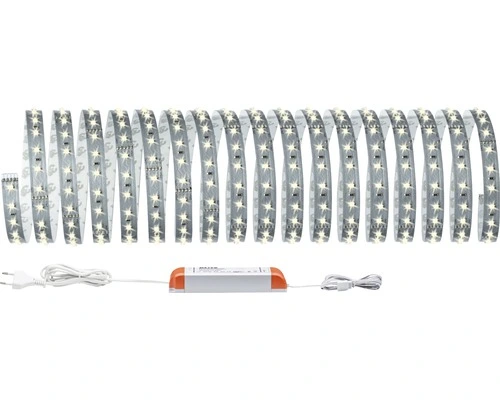 PAULMANN MaxLED 500 LED-strip Basisset Warmwit 10 M Zilver Ongecoat 1 PAULMANN MaxLED 500 LED-strip Basisset Warmwit 10 M Zilver Ongecoat