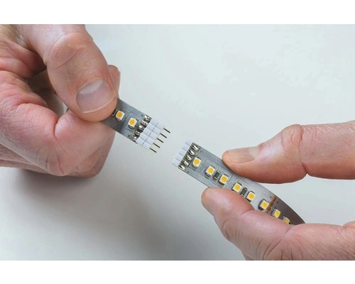 PAULMANN MaxLED 500 LED-strip Basisset Warmwit 10 M Zilver Ongecoat 5 PAULMANN MaxLED 500 LED-strip Basisset Warmwit 10 M Zilver Ongecoat - Afbeelding 5