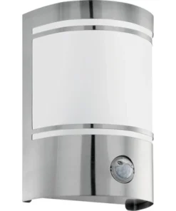EGLO Buitenlamp Cerno Met Schemersensor RVS