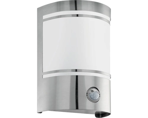 EGLO Buitenlamp Cerno Met Schemersensor RVS 1 EGLO Buitenlamp Cerno Met Schemersensor RVS