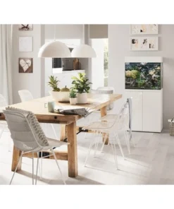 FLAIR Hanglamp Nashira Ø 40 Cm Wit/zilver -Binnenverlichting Verkoopwinkel DV 8 6571709 02 4c DE 20200220101756