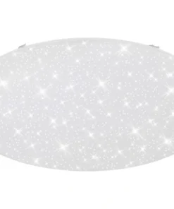 BRILONER LED Plafonniere 3318-016 Met Sterreneffect CCT Ø 76 Cm Wit
