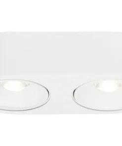 AEG LED Plafondlamp Leca 2-lichts Wit