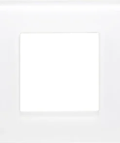 ONE TWO TOUCH Afdekraam Glas 1-voudig Wit