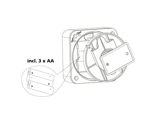 EGLO CROSSLINK-C Bewegingsmelder IP44 Wit 5 EGLO CROSSLINK-C Bewegingsmelder IP44 Wit - Afbeelding 5